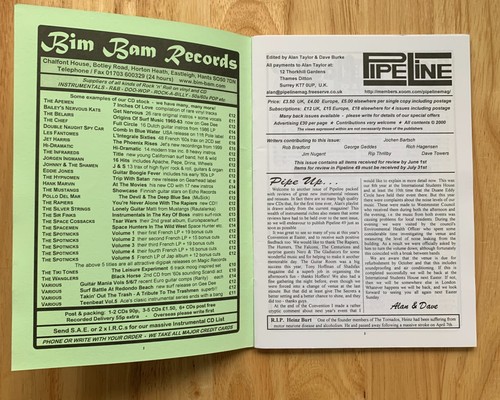 PIPELINE INSTRUMENTAL REVIEW COLLECTION 63 ISSUES. 1989 - 2008. POP MUSIC. - Foto 6 di 11