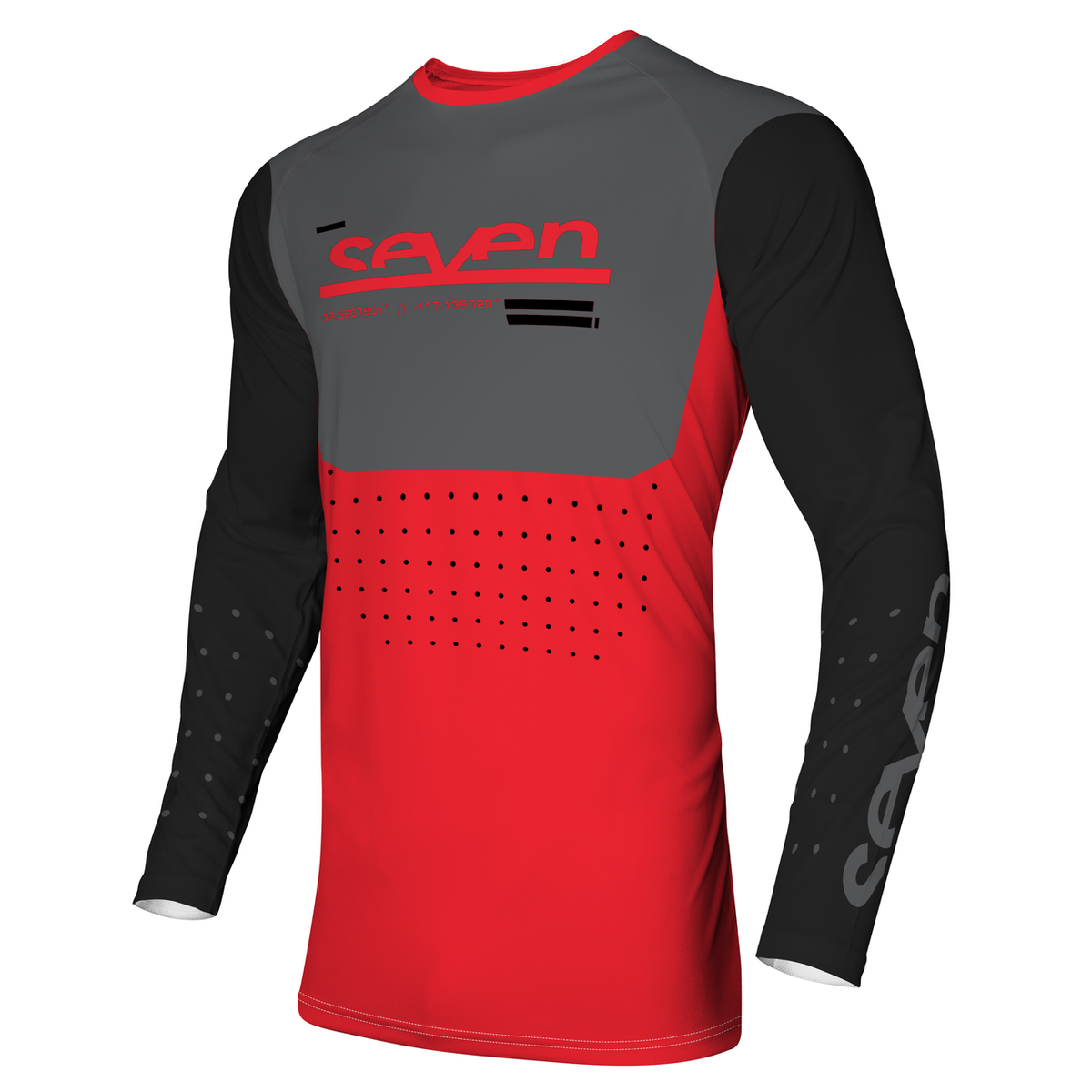 NEW 2024 SEVEN RACE KIT SUIT VOX APERTURE FLO RED MX