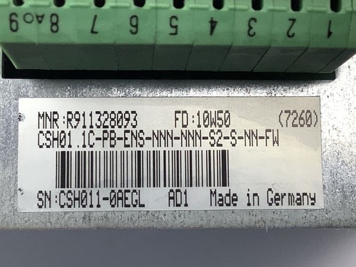 CSH01.1C-PB-ENS-NNN-NNN-S2-S-NN-FW - REXROTH Eje Único RECONSTRUIDO - Imagen 3 de 3