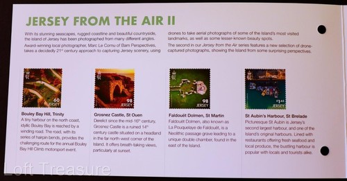 Jersey Stamps: "Jersey From The Air II" Presentation Pack MNH 8 Value S/S 2023 - Picture 4 of 5