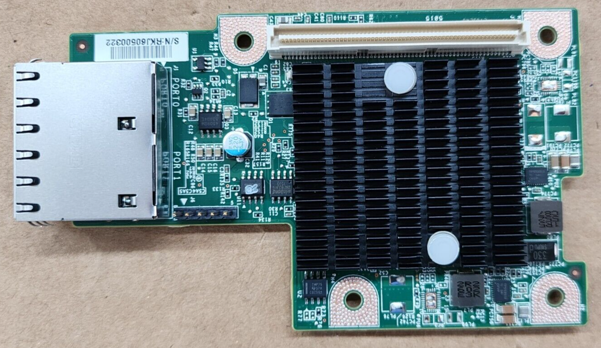 Intel OCP-1G-TX2-I350 Dual Port 1Gb RJ-45 OCP 2.0 Mezzanine Intel OCP-1G-TX2-I350 Dual Port 1Gb RJ-45 OCP 2.0 Mezzanine