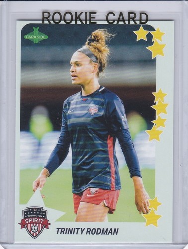 TRINITY RODMAN ROOKIE CARD 2021 Parkside NWSL Stars #S54 TEAM USA SOCCER RARE RC
