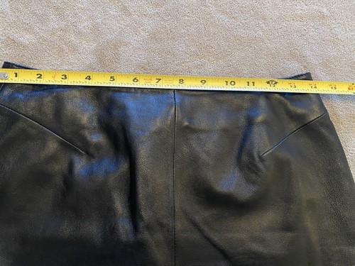 Wilson Leather Pelle Studios Knee Length Skirt (See Dimensions) Sz 4 - Picture 6 of 6