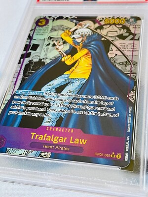 One Piece Premium Booster Trafalgar Law Manga Alt Art PRB01