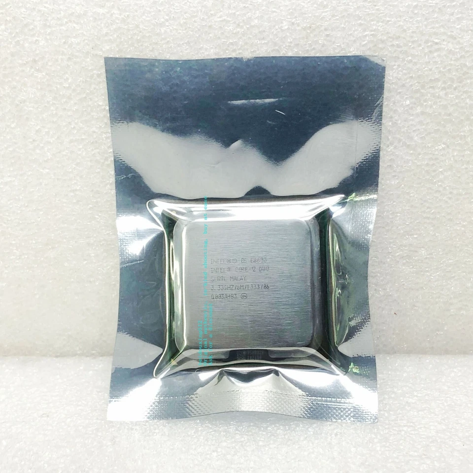 Intel Core 2 E8600 3.33GHz Dual-core 6M (SLB9L) LGA775 desktop Processor - Image 3 of 4