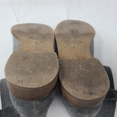 Madewell Otis Womens Ankle Boot Size 9 Gray Suede Pull On Bootie - Picture 7 of 9