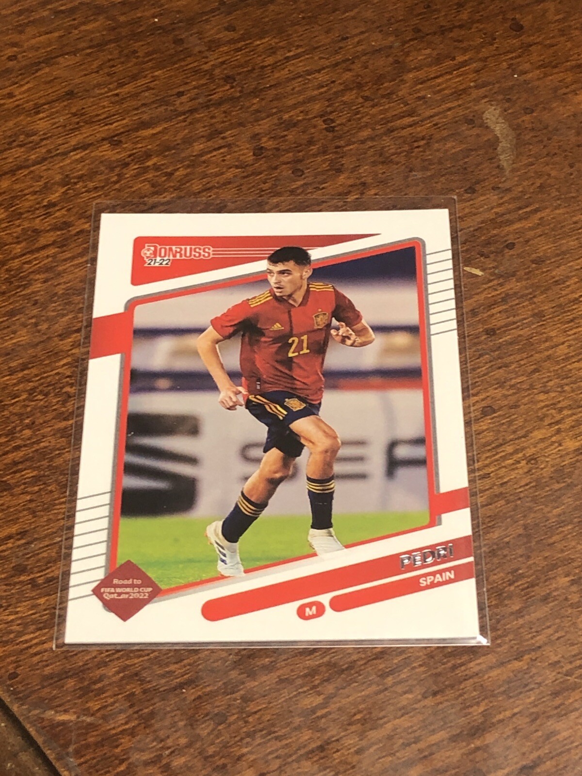 2021-22 Donruss Soccer Road to Qatar World Cup Base #151 PEDRI Spain SC4