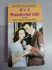 Its a Wonderful Life (VHS, 1987) James Stewart Donna Reed Frank Capra