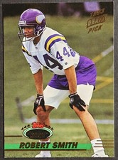 1993 Topps Stadium Club #145 Robert Smith Rookie RC Ohio State Buckeyes Vikings