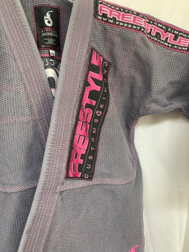 Freestyle Customs Kimono Gray Womens Series Size F3 TOP ONLY - Picture 5 of 11