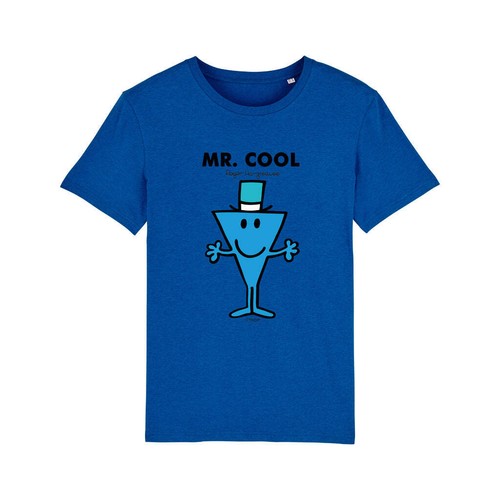Mr Men T-Shirt Mr Cool Printed Graphic Tee Adults Short Sleeve Unisex Top - Picture 10 of 26