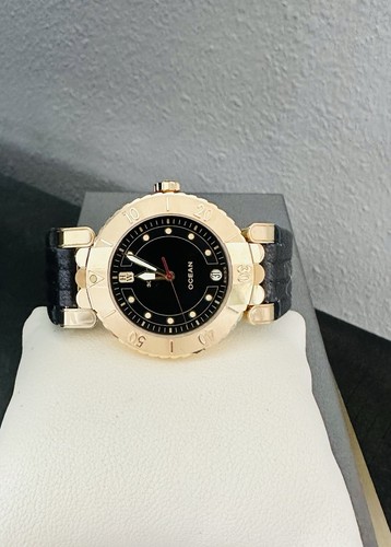 Men’s 18k Yellow Gold Harry Winston Ocean Diver 36mm Watch - Picture 4 of 16