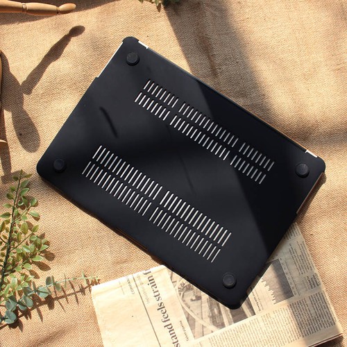 Funda de cuero PU con textura de madera para Apple Macbook M4 Air 13 15 Pro 14 16 11 12 pulgadas - Imagen 5 de 13