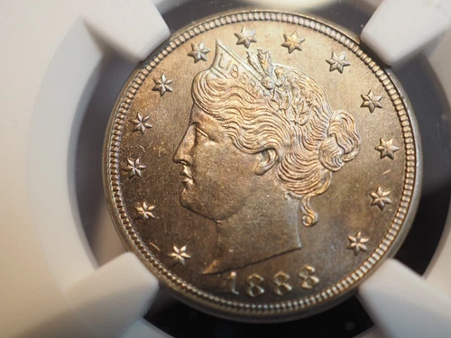 1888 LIBERTY NICKEL *PF64 NGC* NICE VIOLET TONING! - FREE SHIPPING! G0354