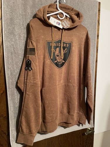 Las Vegas Raiders AUTHENTIC Nike NFL 2023 Salute to Service Hoodie Sweatshirt XL - Bild 2 von 7