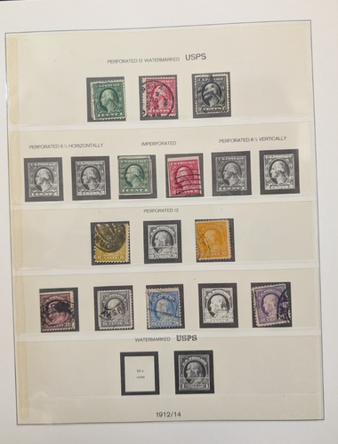 US #145-689 Used/Few Mint Lot in Lindner Hingeless Incl White Plains Sheet - Picture 16 of 24