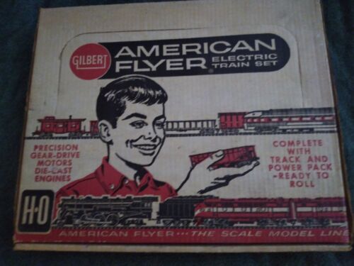 Gilbert HO American Flyer 30710 Electric Train Set In Box Complete - Rare - Mint