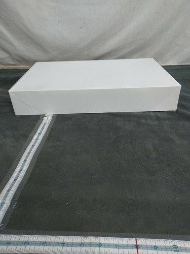 CASE OF 50 - HIGH GLOSS WHITE APPAREL XL ROBE GIFT BOXES - 19"x12"x3" - 50-619 - Bild 4 von 6
