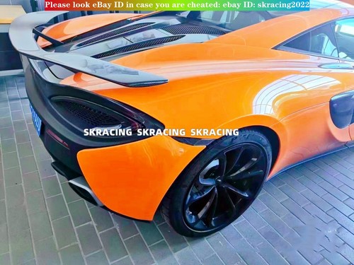 Carbon Fiber Rear Trunk Spoiler Wing For McLaren 540C 570S 570GT 2015-2019 - Bild 9 von 20