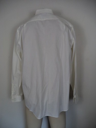 Men's Beige Croft & Barrow Dress Shirt. 17 1/2. Long Sleeve. 60% Cotton / 40%  - Picture 8 of 10