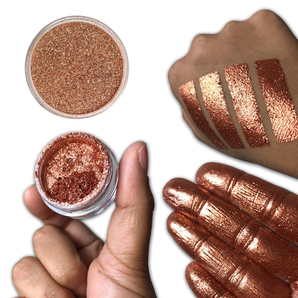 Loose metallic eyeshadow deals