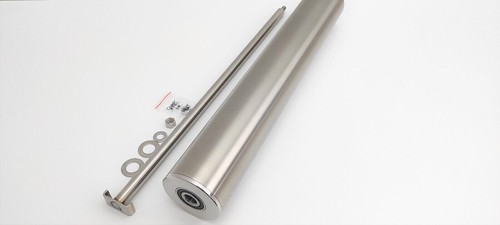 Scott Bonnar Front Roller for 17" Models with ss304 End Caps & ss304 Shaft NEW! - Picture 7 of 9