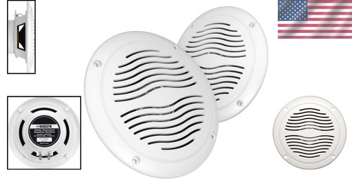 Altavoces exteriores de alta calidad resistentes al agua de doble cono de 5" para estilos de vida activos - Imagen 2 de 7