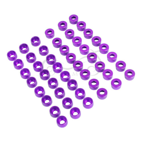 Purple Engine Bolt Caps Cover Kit For Harley Heritage Softail Road Glide Dyna - Picture 16 of 17
