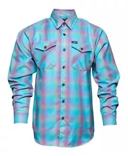 Dixxon Flannel Company Risen LS Mens Easter Button Shirt Size M NWT