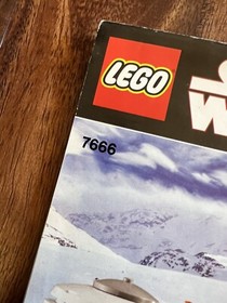 LEGO Star Wars 7666 Hoth Rebel Base Instruction Manual Booklet ONLY From 2007