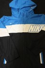 Boys size 5 Nike spring jacket blue black white
