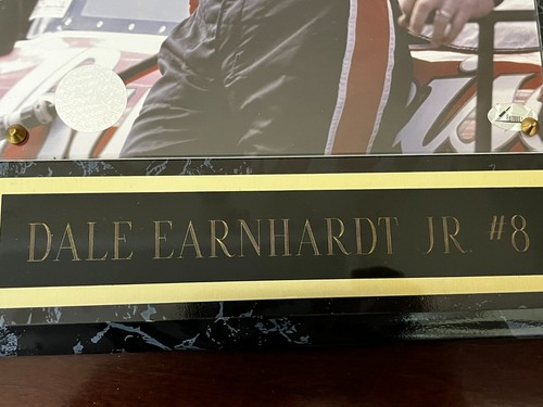 Dale Earnhardt Jr Signed 8x10 Photo Budweiser Racing Reflection NASCAR Auto COA - Picture 3 of 8