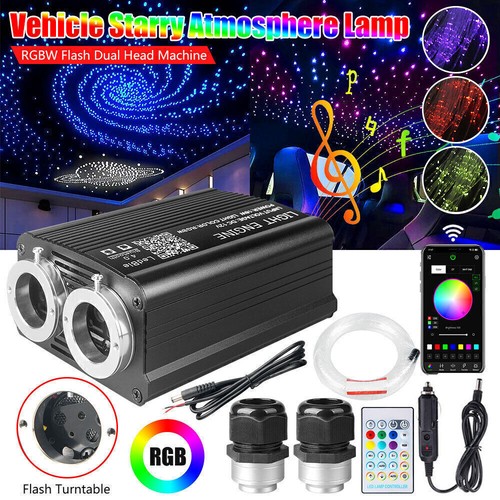 RGBW Twinkle Meteor Fiber Optic Light Kit DIY Headliner Star Roof Ceiling Lights - Picture 53 of 78