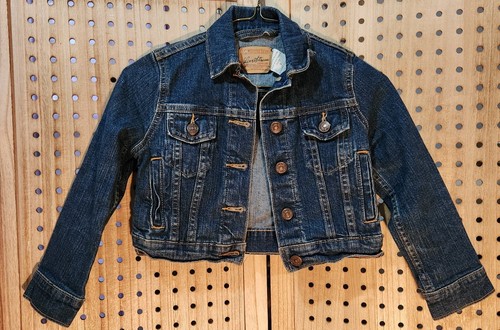 Levis Strauss Signature Jean Jacket Girls S Denim Trucker Fair Rodeo Kids Y2K 90