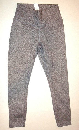 New Fabletics Womens Leggings Black White Stripe S High Waist PowerHold Yoga Run - Picture 2 of 4