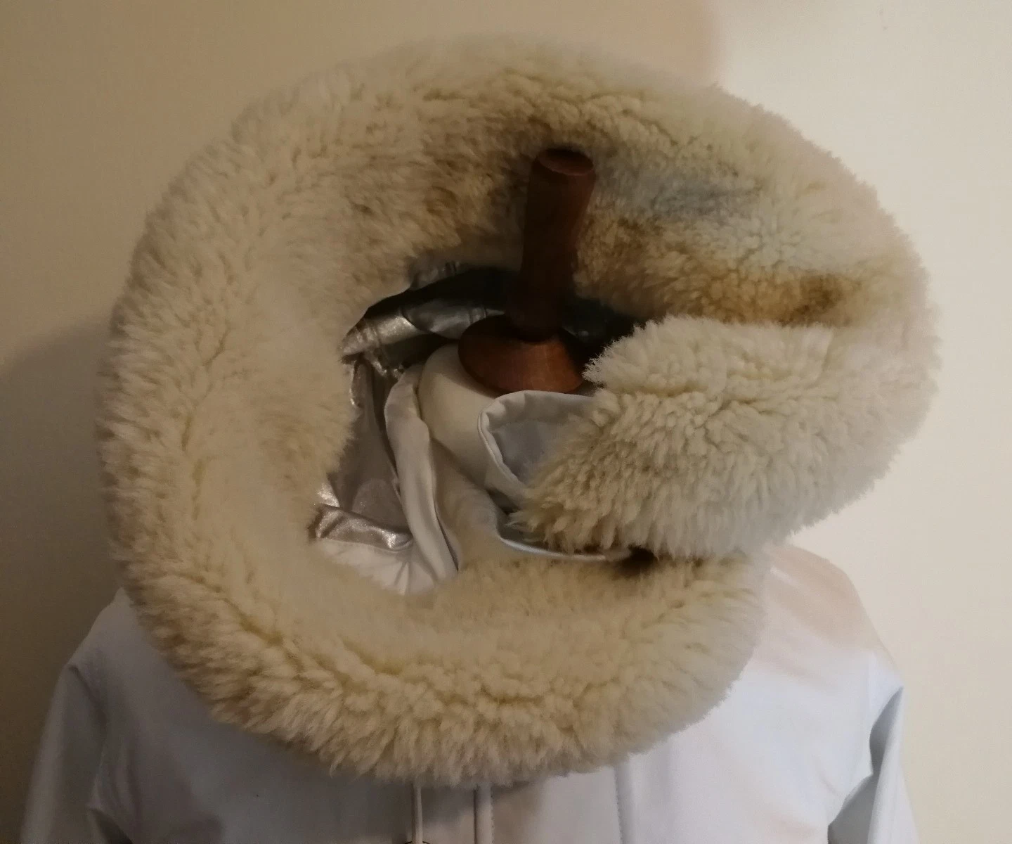 COACH Snorkel Parka Waterproof Jacket White Size XS uk 6 RRP £925