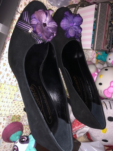 S scarpe donna Fatte A Mano N 38 Da Sfilata Uniche - Foto 2 di 5