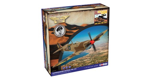 Corgi 1:72 RAF Supermarine Spitfire Mk. IXc Fighter - Colin Gray, AA29102 - Picture 4 of 4