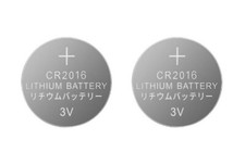 2 X KEY FOB BATTERIES FOR CITROEN C1 C2 C3 C4  CR2016 CHECK SIZE BEFORE ORDERING