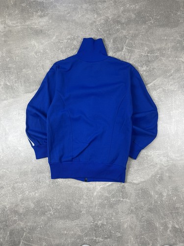 Adidas Vintage 80s Zip Cotton/Poly Size 3 Track Jacket Made in Yugoslavia - Picture 6 of 10