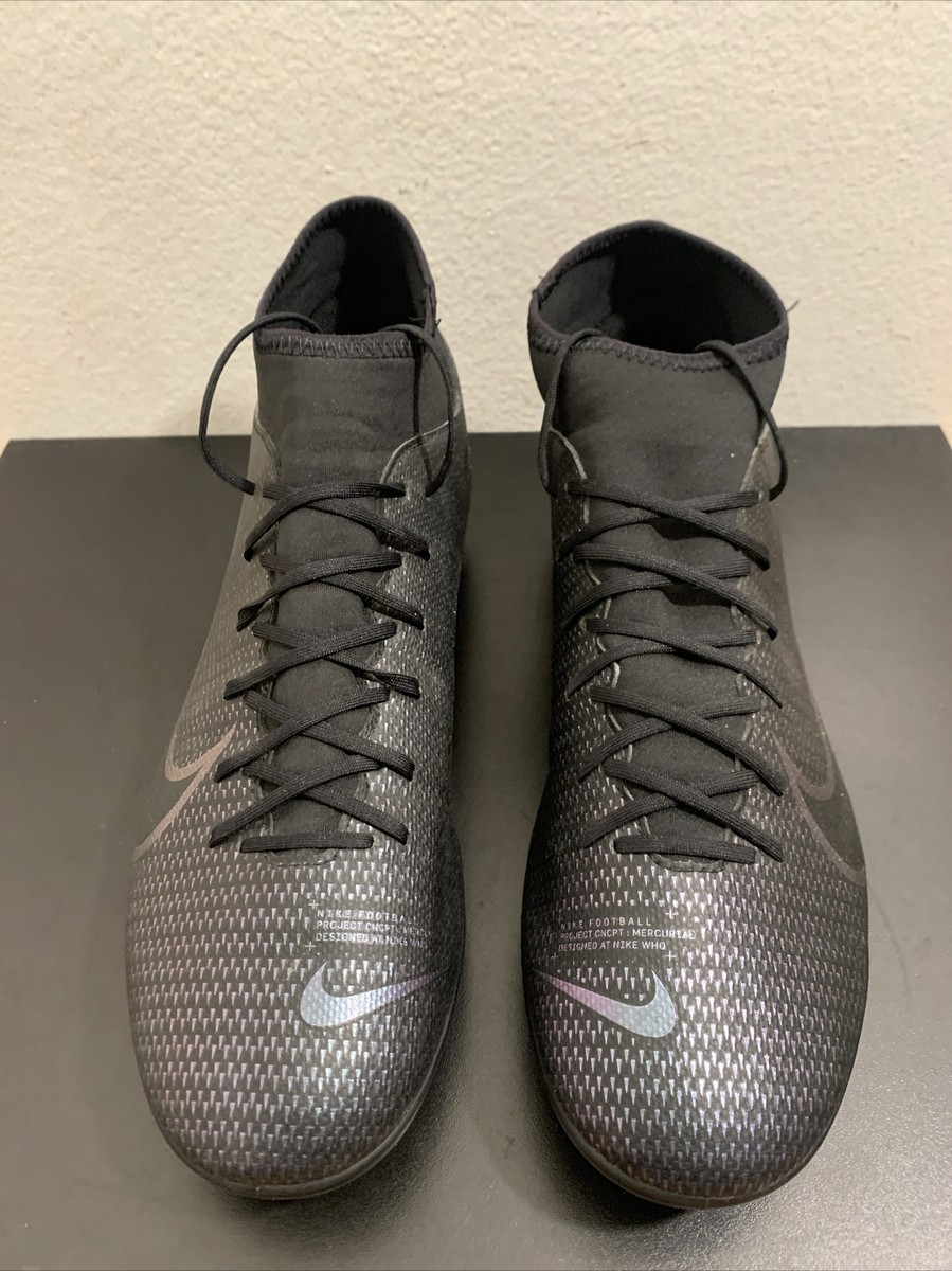 Nike Mercurial Superfly 7 Club MG Mens Size 11 Black Soccer