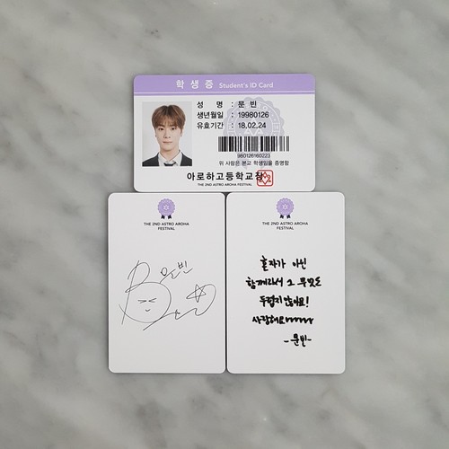 ASTRO AAF 2018 2ND AROHA Festival Photocard Member Set KPOP K-POP - Picture 5 of 13