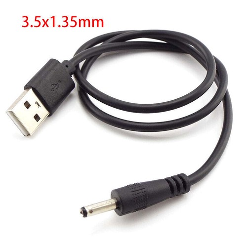 1x USB A Male Port to 2.5mm-5.5mm 5V DC Barrel Jack Power Cable Connector Cord - Picture 8 of 11