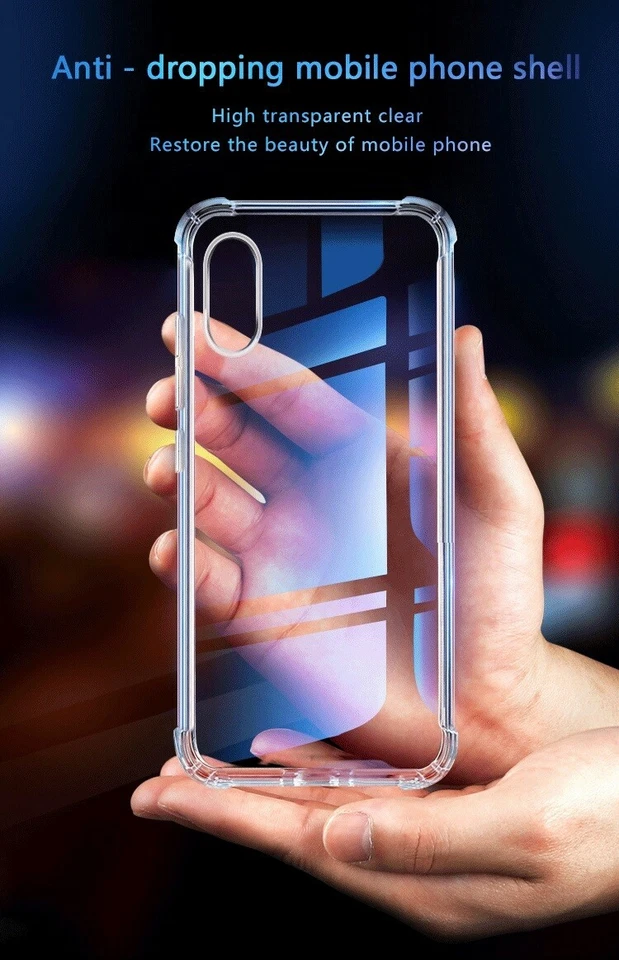 Case For iPhone  11, 11 Pro Max  XS 7/8 6/6s Max CLEAR Shockproof  Edge Silicone - Image 4 of 4