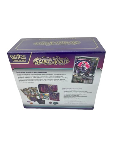 POKEMON TCG: Scarlet & Violet - Elite Trainer Box - MIRAIDON Ed. *NEW, SEALED* - Picture 2 of 7