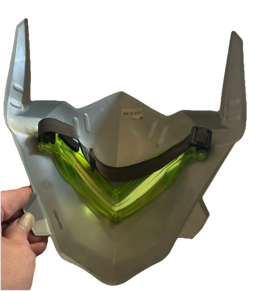 Disfraz Máscara Genji Blizzard Overwatch Juegos con disfraces 2018 Disfraz de Ninja Halloween Foto 2 de 4