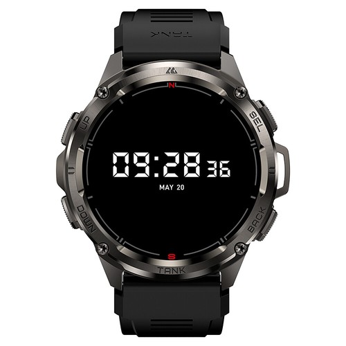 Original HIDAMEL TANK T3 ULTRA GPS Smart Watch Men Smart Watch 50M Waterproof - Picture 10 of 18