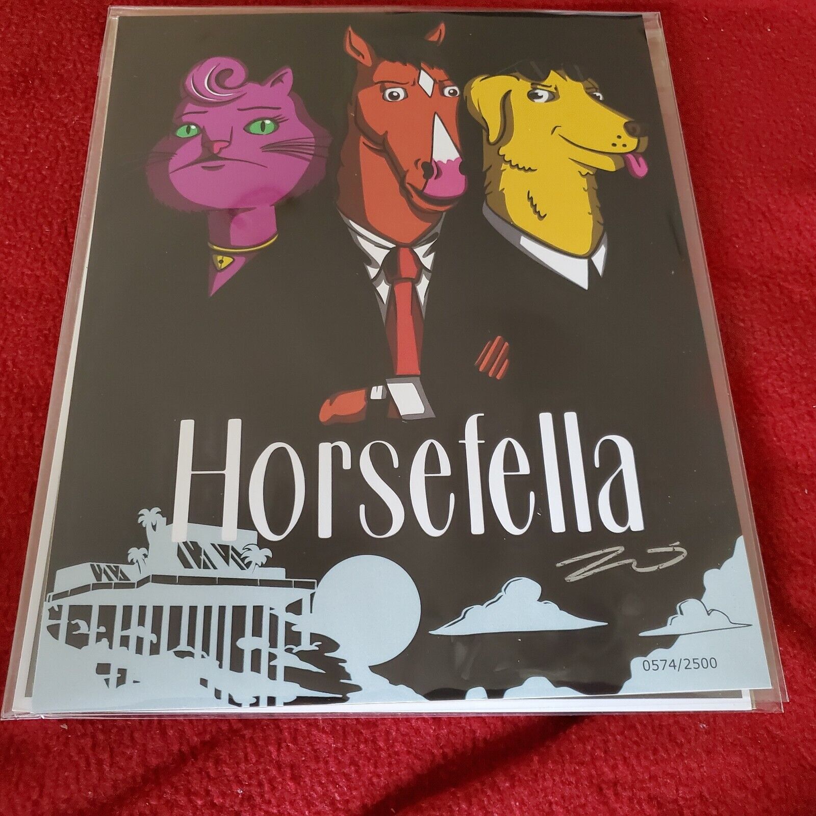 BAM GEEK BOX Bojack Horseman Fan Art Print 8x10 HORSEFELLA LE 2500 | eBay