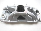Chevy 396-454 Oval Port 3000+RPM Aluminum Intake Manifold Satin Finish E42444