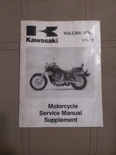1994-1996, Kawasaki Vulcan 1500L VN-15 Factory Service Supplement Manual